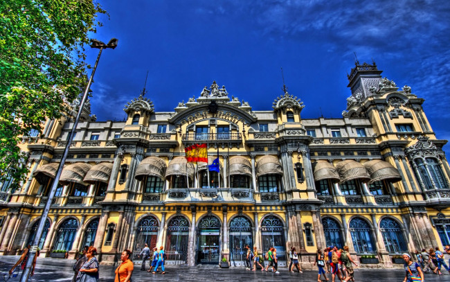 Обои картинки фото города, барселона, испания