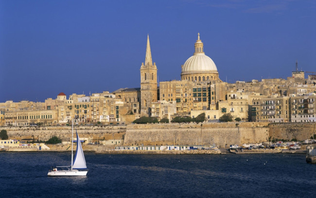 Обои картинки фото города, валетта, мальта