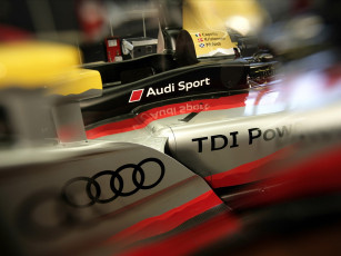 Картинка audi r15 tdi 2010 автомобили фрагменты автомобиля