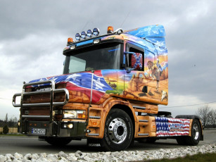 обоя автомобили, scania