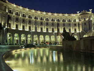 Картинка города огни ночного