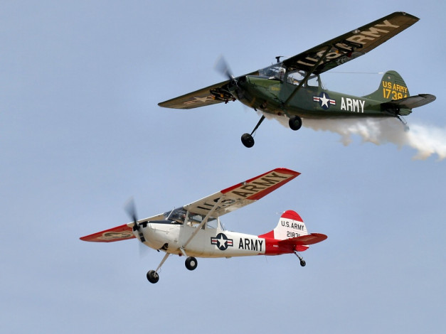 Обои картинки фото авиация, лёгкие, одномоторные, самолёты