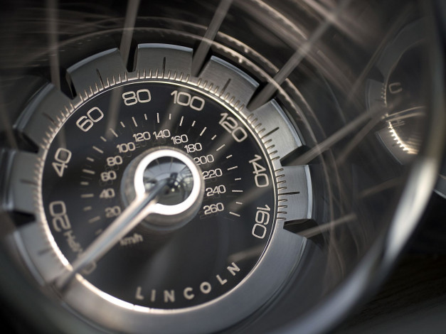Обои картинки фото lincoln, mkt, автомобили, спидометры, торпедо