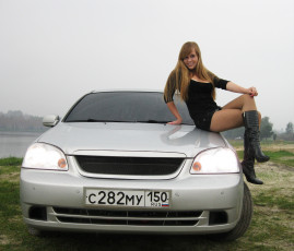 Картинка автомобили авто девушками