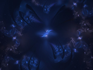 Картинка 3д графика fractal фракталы узор цвета фон