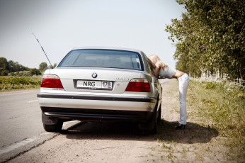 Картинка автомобили авто девушками