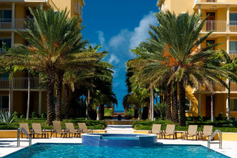 Картинка интерьер бассейны открытые площадки turks and caicos caribbean beaches