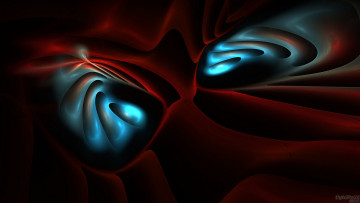 Картинка 3д графика fractal фракталы узор цвета фон