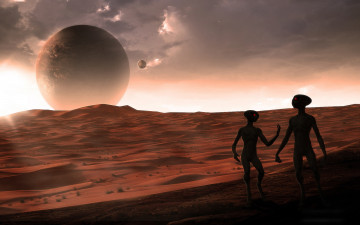 Картинка 3д графика atmosphere mood атмосфера настроения планета поверхность