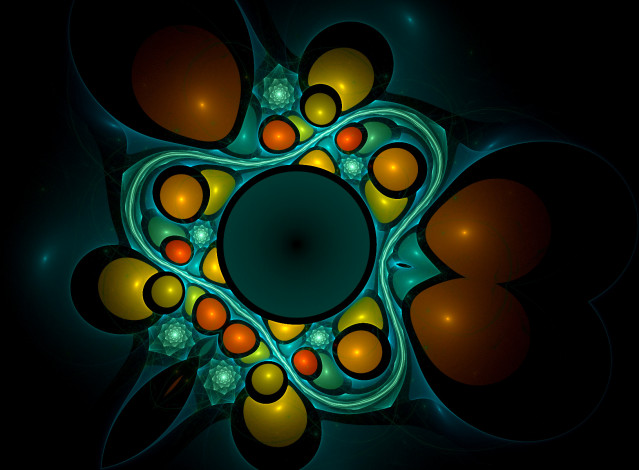 Обои картинки фото 3д, графика, fractal, фракталы, узор, цвета, фон