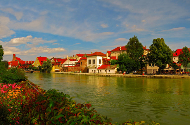 Обои картинки фото города, пейзажи, германия, бавария, ландсхут