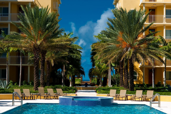 Обои картинки фото интерьер, бассейны, открытые, площадки, turks, and, caicos, caribbean, beaches