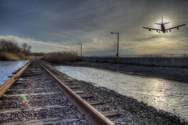 Обои картинки фото jet, lands, at, philadelphia, international, airport, разное, транспортные, средства, магистрали, пенсильвания