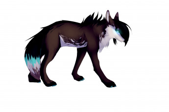 Картинка рисованные животные сказочные мифические лиса