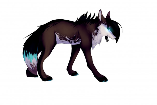 Обои картинки фото рисованные, животные, сказочные, мифические, лиса