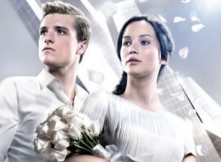 обоя кино фильмы, the hunger games, голодные, игры, catching, fire, josh, hutcherson, актер, the, hunger, games, китнисс, эвердин, дженнифер, лоуренс, розы, парень, katniss, everdeen, девушка, пит, мелларк, джош, хатчерсон, peeta, mellark, jennifer, lawrence, актриса