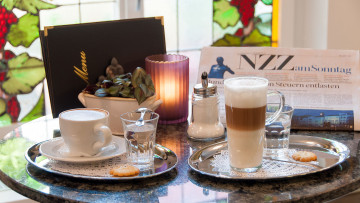 Картинка еда кофе +кофейные+зёрна сахар печенье газета