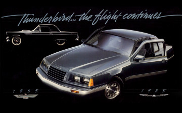 Картинка автомобили ford t-bird