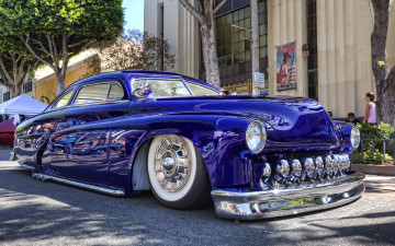 Картинка автомобили выставки+и+уличные+фото mercury 1951 sled lead coupe