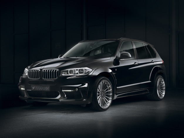 Обои картинки фото автомобили, bmw, темный, 2014, x5, f15, hamann