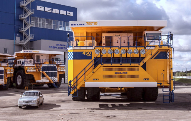 Обои картинки фото техника, строительная техника, белаз