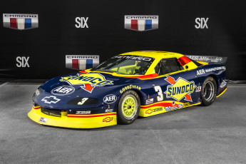 обоя chevrolet camaro aer sunoco trans-am race car, автомобили, camaro