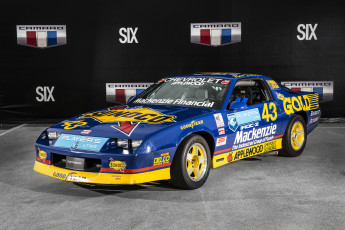 обоя chevrolet camaro iroc-z race car, автомобили, camaro