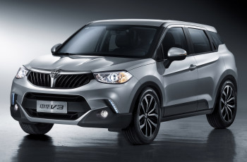 обоя автомобили, brilliance, v3, 2015г