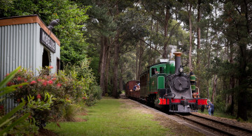 Картинка техника паровозы рельсы паровоз дорога железная