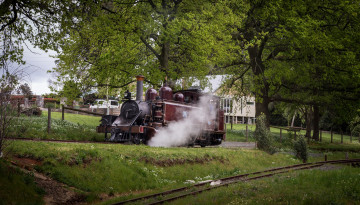 Картинка техника паровозы железная рельсы паровоз дорога