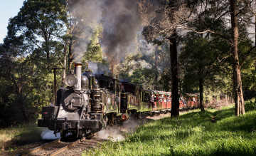 Картинка техника паровозы дорога железная паровоз рельсы