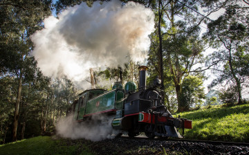 Картинка техника паровозы паровоз рельсы дорога железная