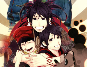 Картинка аниме donten+ni+warau братья кумо