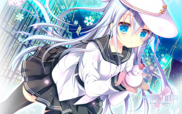 Картинка аниме kantai+collection фон взгляд девушка