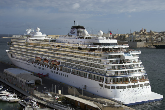 Обои картинки фото viking star, корабли, лайнеры, круиз, лайнер