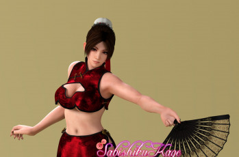 Картинка 3д+графика люди+ people девушка взгляд фон