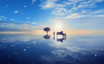 Картинка аниме shigatsu+wa+kimi+no+uso восход