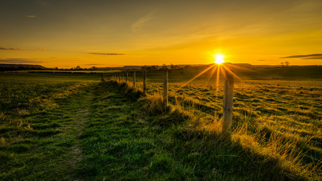 Обои картинки фото природа, восходы, закаты, рассвет