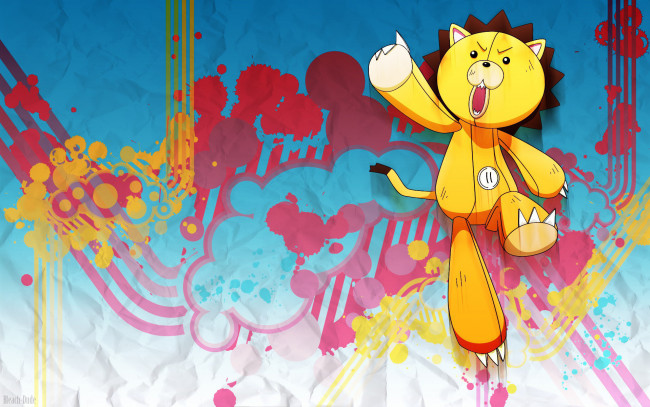 Обои картинки фото аниме, bleach, кон