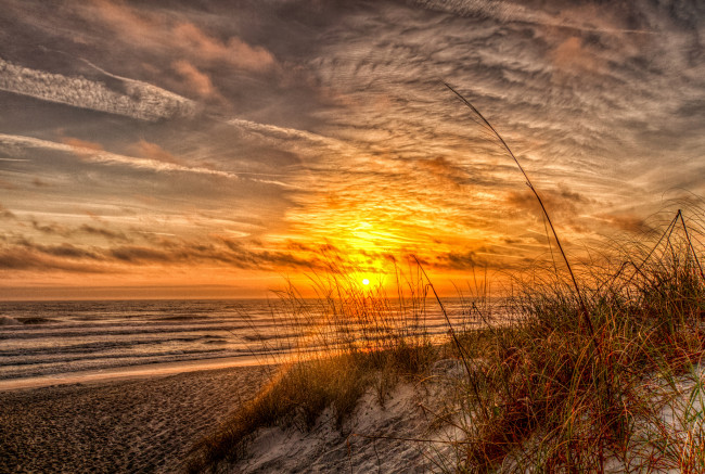 Обои картинки фото природа, восходы, закаты, рассвет