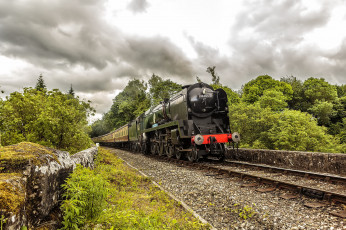 Картинка техника паровозы локомотив состав