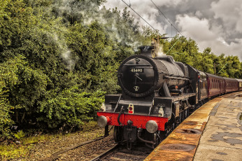 Картинка техника паровозы локомотив состав