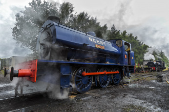 Картинка техника паровозы состав локомотив