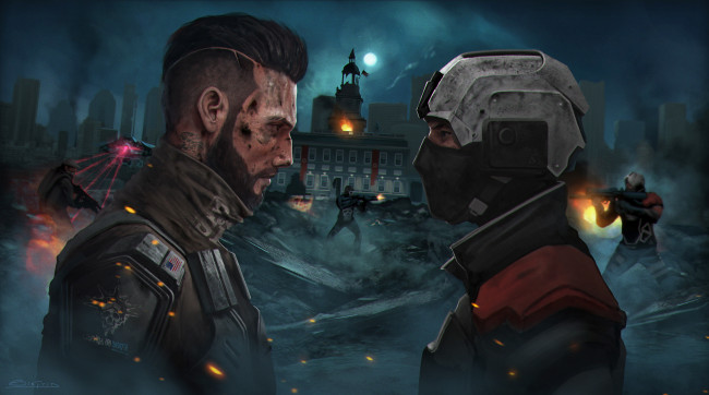 Обои картинки фото видео игры, homefront,  the revolution, action, шутер, the, revolution