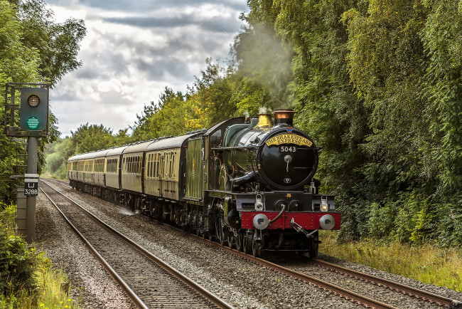 Обои картинки фото техника, паровозы, локомотив, состав