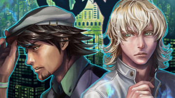 Картинка аниме tiger+and+bunny тигр и кролик