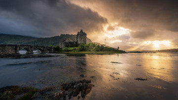 Картинка eilean+donan+castle города замок+эйлен-донан+ шотландия eilean donan castle