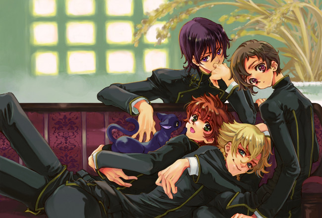 Обои картинки фото аниме, code geass, код, гиасc