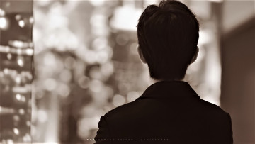 Картинка мужчины xiao+zhan актер спина