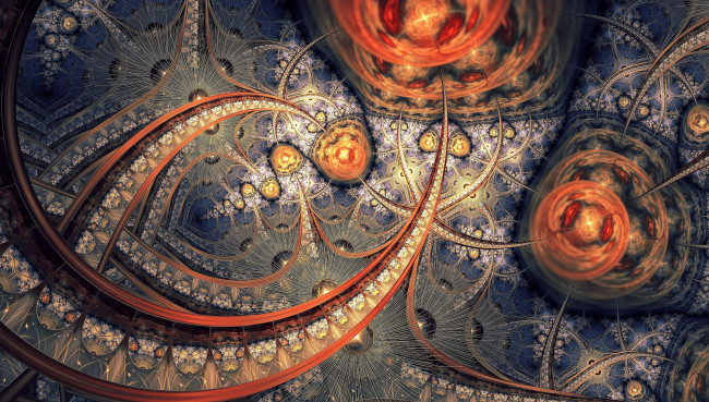 Обои картинки фото 3д графика, абстракция , abstract, круги, линии, узор